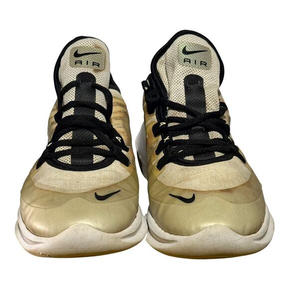 Nike Air Max Axis AA2148-100 White Gold Men's Size 11.5 Running Sneakers - Picture 2 of 8